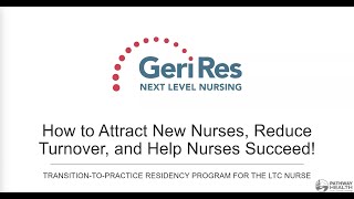 How to Attract New Nurses Reduce Turnover and Help Nurses Succeed [upl. by Leahcir]