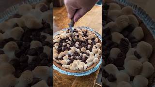 Air Fryer Smores Pie [upl. by Sirovart]