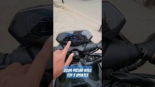 2024 Pulsar N150 New Top 3 Updates bike rider pulsarn150 2024pulsarn150 n150digital [upl. by Aicul]