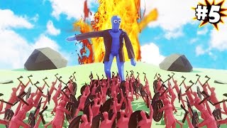 1 GIGANTE VS 1 MILLON DE VIKINGOS  TOTALLY ACCURATE BATTLE SIMULATOR 5 [upl. by Gaspard]