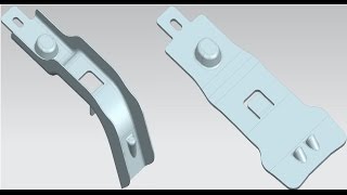 Siemens NX 100  Analyze Formability – Onestep [upl. by Madeline700]