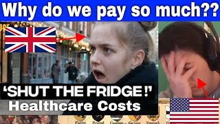 American Reacts True cost of US healthcare shocks the British public [upl. by Kamaria478]