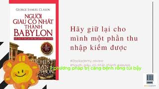 Review Sach Nguoi giau nhat thanh babylon Thanhmt3 [upl. by Dalton341]