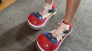 OFFICIAL NIKE CLOWN SHOES AF1 [upl. by Pallaten]