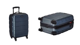 Samsonite Omni PC Hardside 20Inch Spinner Review [upl. by Nnylsoj]