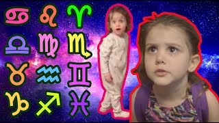 Zodiac Signs As KIDS  Astrology FUNNY compilation [upl. by Aisayt526]