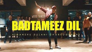 Badtameez Dil  Yeh Jawaani Hai Deewani  Himanshu Dulani Dance Choreography [upl. by Berkie]