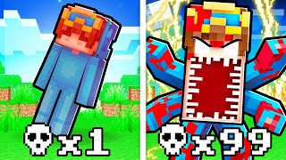 Minecraft But DEATHS  SCARY [upl. by Dorsey33]