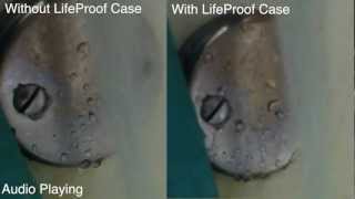 LifeProof iPhone 4 case Video and Audio Quality Comparison [upl. by Aztirak]