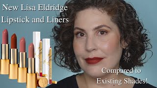 Lisa Eldridge  True Velvet Lipstick Release  Fall 2021  Lip Swatches and Comparisons [upl. by Initirb]