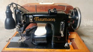 Naumann model 65 semiindustrial heavydutysewing machine review [upl. by Ihtraa]