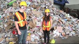 Tour of Londons Recycling Centre [upl. by Laehpar638]