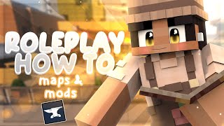 The BEST Maps and Mods  📝Roleplay How To MINECRAFT ROLEPLAY GUIDE [upl. by Coralyn]