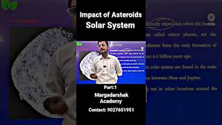 Impact of Asteroids Solar System part 1solarsystem asteroid space impact upsc mpsc [upl. by Ahsitak]