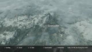 Skyrim All Invisible Chests and locations [upl. by Annette935]