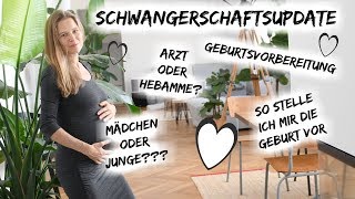 SCHWANGERSCHAFTSUPDATE  SO PLANEN WIR DIE GEBURT UND MEHR [upl. by Herta109]