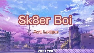 Avril Lavigne  Skater Boy Lyrics [upl. by Ardyce281]