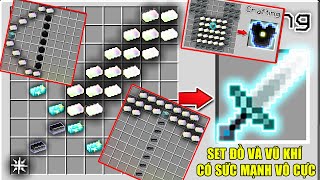 CÁCH CHẾ TẠO SET ĐỒ VÀ VŨ KHÍ CÓ SỨC MẠNH VÔ CỰC  NOOB PHÁ HỦY BỘ ĐỒ BEDROCK BẰNG MỘT MŨI TÊN [upl. by Cown]