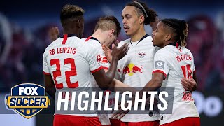 RB Leipzig vs FC Augsburg  2019 Bundesliga Highlights [upl. by Ludovick714]