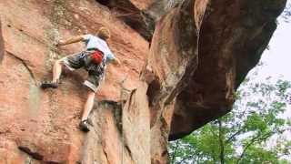 Steiniger Weg  aus der Kletterhalle in den Pfälzer Wald [upl. by Nelad]