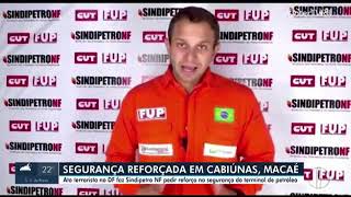 CLIPPING RJ TV 2  Segurança reforçada em Cabiúnas Macaé [upl. by Ennaear]