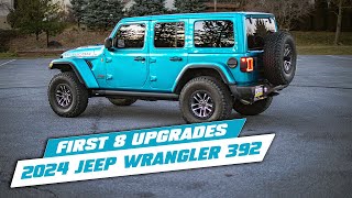 First 8 Mods to my 2024 Jeep Wrangler 392 [upl. by Anilejna]