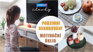 PODZIMNÍ úklid a DEKOROVÁNÍ 🍂 mini Pepco HAUL 🎃 2024 [upl. by Masson]