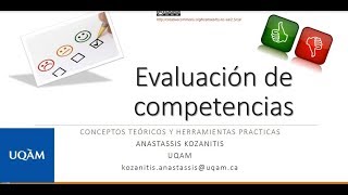 Evaluación de competencias [upl. by Coffin]