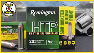 Which HTP Will It Be110 VS 125 Grain Remington HTP 357 Magnum Ballistic Gel AMMO Test [upl. by Byrle]