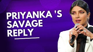 Priyankas savage replies to the audience bollywood celebrities priyankachopra entertainment [upl. by Burl]