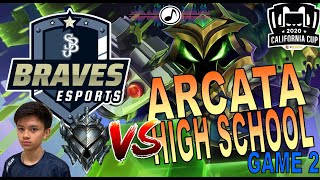 St John Bosco High School  SJB ESPORTS Silver vs Arcata High School 2 [upl. by Airdnua]