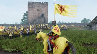 JUEGAZO de GUERRA MEDIEVAL  Voor de Kroon  Gameplay Español [upl. by Maritsa]