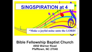 SINGSPIRATION with special guests Lonnie and Joan Maines [upl. by Mas]