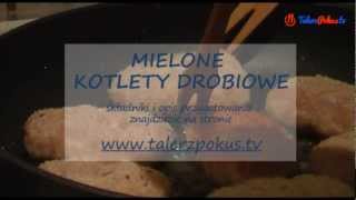 Mielone kotlety drobiowe  TalerzPokustv [upl. by Wallis]