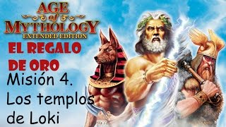 Age of Mythology Extended Edition  El Regalo de Oro  4 Los Templos de Loki  Titan [upl. by Jez67]