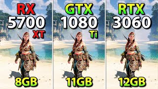 RX 5700 XT vs GTX 1080 Ti vs RTX 3060  Test in 12 Games [upl. by Sommers1]