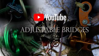 🌳HOW TO SRT Arborist TIPS amp Tricks Adjustable bridges for SRT  Harness setups✅ [upl. by Lorusso]