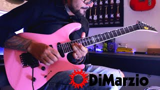 Felipe Lhamas  ESP The Mirage Custom  DiMarzio AT1  DiMarzio The Cruiser [upl. by Enelrae10]