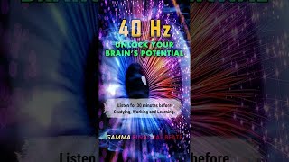 Unlock Unstoppable Focus Experience the Power of Pure 40 Hz Binaural Beats 🧠 [upl. by Sadnak]