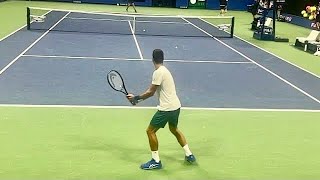 Novak DJOKOVIC Forehand amp Backhand SLOW MOTION [upl. by Nnaecarg213]