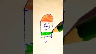 o desh mera song indian ice cream shortmychanne art flagviral Debayansarkar111 [upl. by Enak]