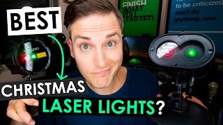 Best Christmas Laser Lights — Top 3 Outdoor Laser Christmas Lights [upl. by Flannery]