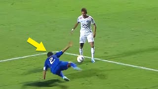 Neymar 100 CRAZY Skills at Santos [upl. by Shinberg]