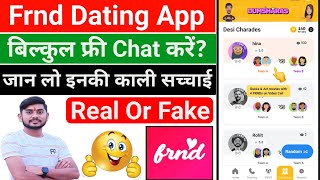 Frnd App  Frnd App Se Free Chat Kaise Kare  Frnd App Kaise Use Kare  Frnd App Tamil [upl. by Herculie]