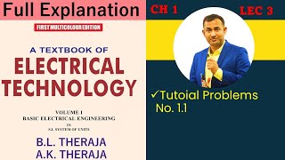 BL Theraja Vol 1  Ch 1 Lec 3  Tutorial Problems No 11  Numericals on resistance change [upl. by Leahci]