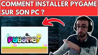 COMMENT FAIRE POUR INSTALLER PYGAME SUR SON PC  WINDOWS 10  11 ET PLUS [upl. by Beverie655]