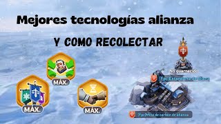 Whiteout Survival Español Mejores tecnologías de clan y como recolectar [upl. by Kaazi]