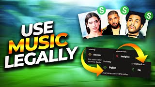 How to USE COPYRIGHTED MUSIC in your Montages amp Edits LEGALLY on YouTube 2024 [upl. by Azral]