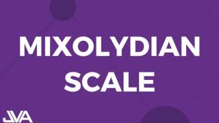 Mixolydian Scale  Vocal Exercise [upl. by Orwin]