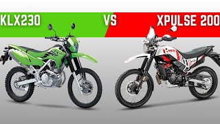 KLX 230 vs Xpulse 200 Pro  Which one is better choice [upl. by Lamrert454]